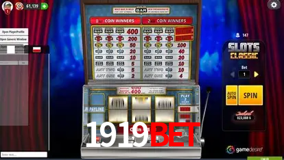 Descubra o Mundo do Cassino Online com 1919bet